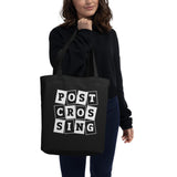 Postcrossing White Logo Tote Bag