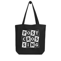 Postcrossing White Logo Tote Bag